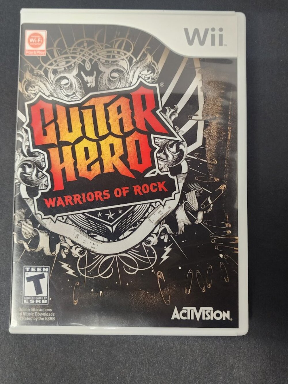Guitar Hero Warriors Of Rock Wii Game